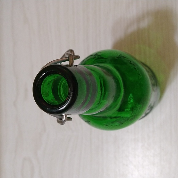 Vintage Empty Porcelain Cork Swing Top Grolsch Lager Beer Bottle - Picture 3 of 5